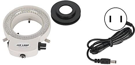 Fafeicy Adjustable 144 LED Light Source Stereo Microscope Camera (US Plug)