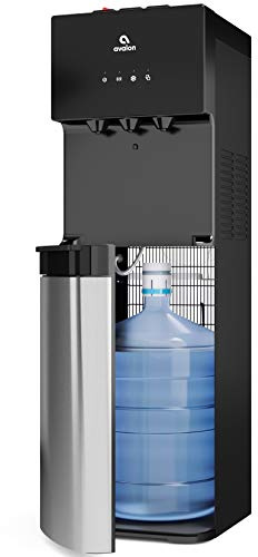 Avalon Dispenser di acqua con BioGuard, 3 impostazioni di temperatura, acqua calda, fredda e camera, struttura in acciaio inox durevole, rivestimento antimicrobico, elencato UL