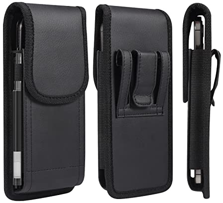 Borsa da Cintura per Cellulare Pelle Uomo, Sacchetto per Smartphone Impermeabile, Universale Custodia Cellulare da Cintura Uomo Borsa Cintura Marsupio Telefono Portacarte Borsetta Portafoglio Viaggio