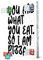 artboxONE Nachhaltiger Adventskalender So i am Pizza mit Tony's Chocolonely Adventskalender Typografie