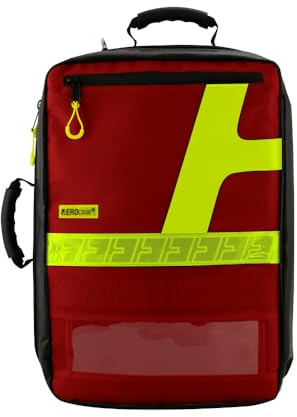 AEROcase EMS Notfallrucksack SEG XL Rot inklusive Modultaschen