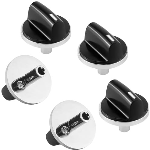 MIFLUS 650847 Knob Cooktop Stove Replacements Compatible for Bosch Stove Knobs Replacements/Electric Stove Knobs,Gas Range,Oven Stove Top Range Surface Burner Knobs,5 Packs