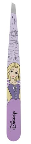 TWEEZERMAN Rapunzel Schräge Pinzette, Augenbrauenpinzette für Frauen und Männer