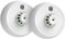 X-Sense funkvernetzter Hitzemelder mit versiegelter 10-Jahres-Batterie und einfacher Installation, Wärmemelder kompatibel mit Basisstation, XH02-M, 2-Pack