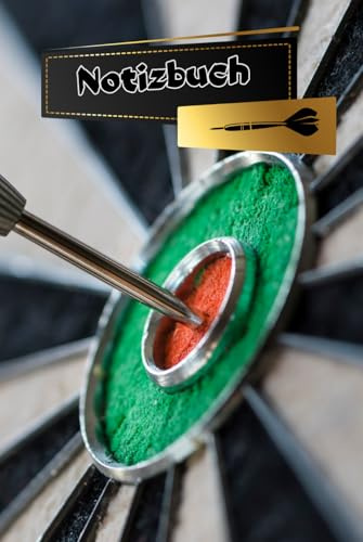 Darts Notizbuch Dart Sport Taschenbuch Dartliga Buch Steeldart Notizheft Turnier Schreibheft Softdart Wurftechnik Training Übungsheft Events ... Bullet Journal Dartpfeile Fotoalbum 01A10
