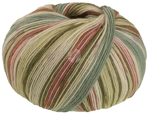 MEILENWEIT 100 g Seta Giappone 3383 – rosa/grågrön/ecru/oliv/äggskal/nougat