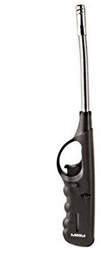 Allume Gaz Rechargeable Flexible MaXiM 28cm - Briquet Barbecue - Noir -706, Plastique, Moderne