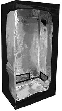 Black Box - Chambre de culture Grow-Tent Silver V2 90X60X180cm