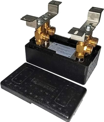 Edelstahl Plattenwärmetauscher Nordic Tec Ba-16-24 mit Isolierung Wärmetauscher Plattenwärmeübertrager 24 Platten 100kW 1” mit Isolierung Wandbefestigung und Verbindungsteile