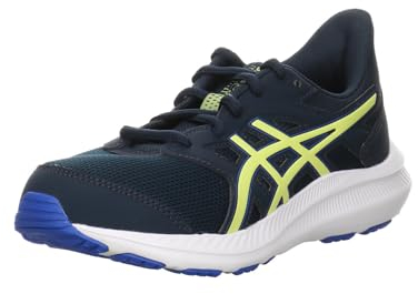 ASICS Jungen Jolt 4 Gs Sneaker, French Blue Glow Yellow, 39 EU