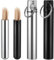 YUXIANLB Lot de 4 petits étuis à cure-dents en métal pour sac à main, porte-cure-dents, boîte de voyage en alliage d'aluminium, étui de poche avec porte-clés pour pique-nique en plein air