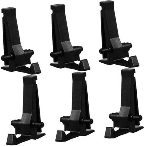 Kisangel 6 Pièces Pièces de magnétophone lecteur de cassettes petit fournitures pour enregistreur fournitures pour magnétophone accessoires d'enregistreur Plastique Black