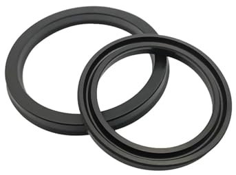 Hydraulic Oil Seal Washers, 50PCS Hydraulic Oil Seal Piston and Rod Seals - USH11.2-18 NBR Rubber Cylinder Seal Washers for Heavy Machinery(USH-11.2x19.2x5 50PCS)
