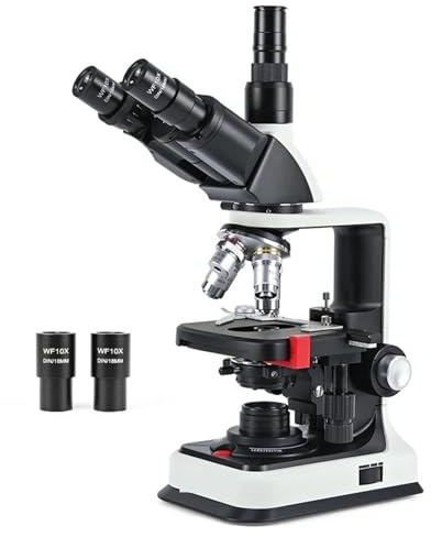 Microscopio, Microscopio biológico trinocular de Campo Claro con LED, 40X-2500X, for Laboratorio