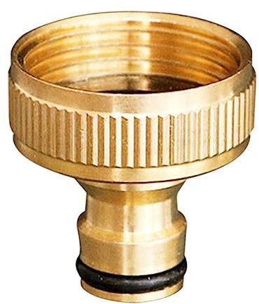 NAIXUE Adattatore per Acqua da Giardino in Ottone Rubinetto Filettato da 1 Pollice Connettore Tubo Flessibile Ad Acqua Raccordi per Lavatrice per Tubo da Giardino