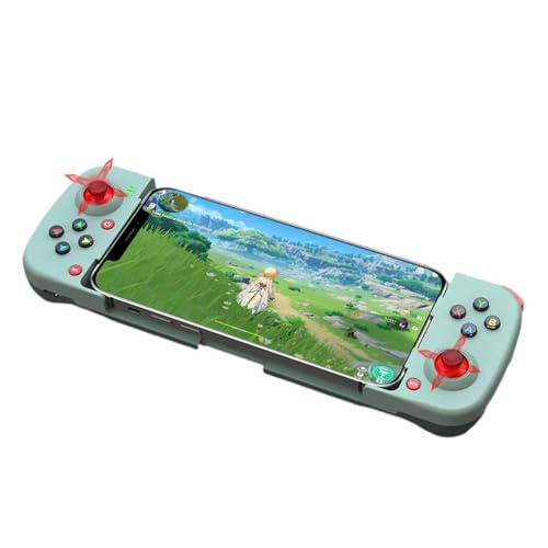 Telefonspeldyna: Smidig handhållen joystic, Typ-C Plug and Play Gamepad | 4-i-1 Smartphones Joystick Gamepad Controller, Universal trådlös telefonkontroll för spel av