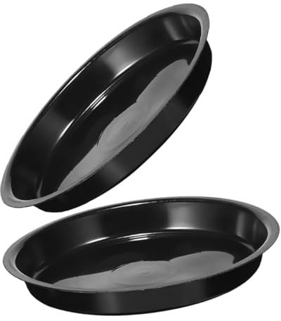 Toyvian 2piezas Bandeja para Plantas De Goteo Plato para Macetas Redondo Bandeja De Humedad para Plantas De Interior Contenedor para Recoger Agua para Bonsáis