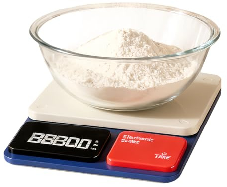 Hogvinnatil Báscula Digital De Cocina,0,1 g Alta Precisión Función Tara - Báscula De Cocina Para Cocinar Y Hornear,Para Café, Pan, Condimentos, Postres, Hogar, Panadería, Restaurante, Catering, Camión