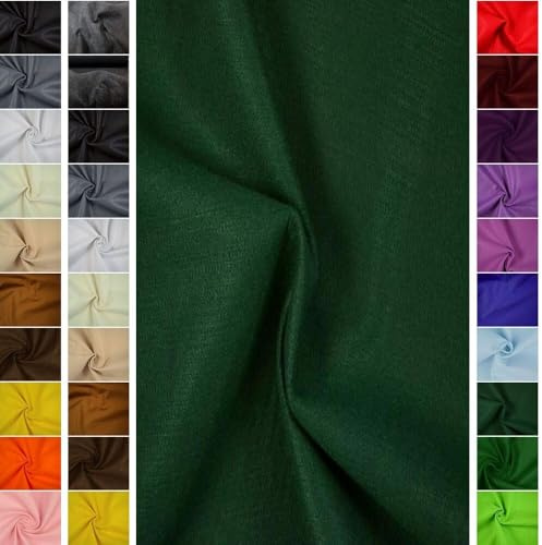 StoffBook tannengrün 2mm Bastel Filzstoff, Dekofilz, Bastelarbeit, Nadelfilz, 180cm breit, universell, ideal für Dekoration, Taschen, Kindergarten, Bekleidung, Bastelprojekte Stoff, b501