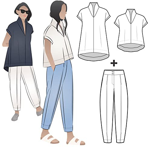 Style Arc Schnittmuster – Teddy by Two Outfit (Größen 04-16) – Klicken Sie auf weitere Größen erhältlich