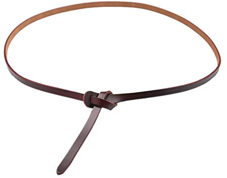 NUREINSS Damen Gürtel Schnallenfreier elastischer Taillengürtel Unsichtbarer Stretch ohne Schnallenbund Coffee