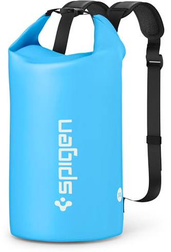 Spigen Aqua Shield Waterproof Bag 30L Dry Bag Waterproof Backpack Bag for Beach, Swimming, Camping, Boating, Kayaking