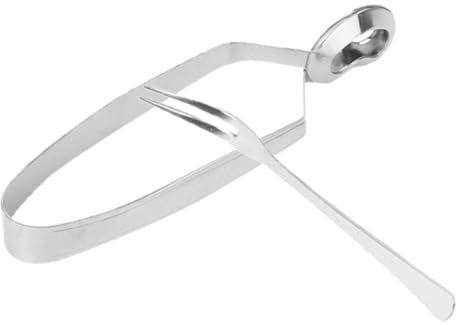 CONGARTENO 1 Set pinze per alimenti Corer caldo granchio asse Piatto pinza utensile pinze per lumache in acciaio inossidabile pinze per mangiare lumache utensili da cucina per lumache Silver