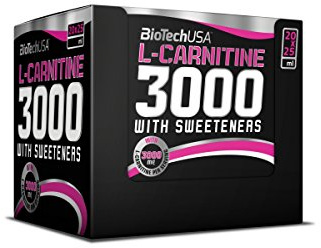 L-Carnitine ampoule 3000 lemon 20*25ml - Carnitine-Shots high dose - BiotechUSA