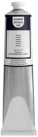 LUKAS Studio Oil 200 ml Premium Quality Oil Paint Indigo