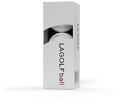 LA GOLF Ball - 3-Ball Sleeve