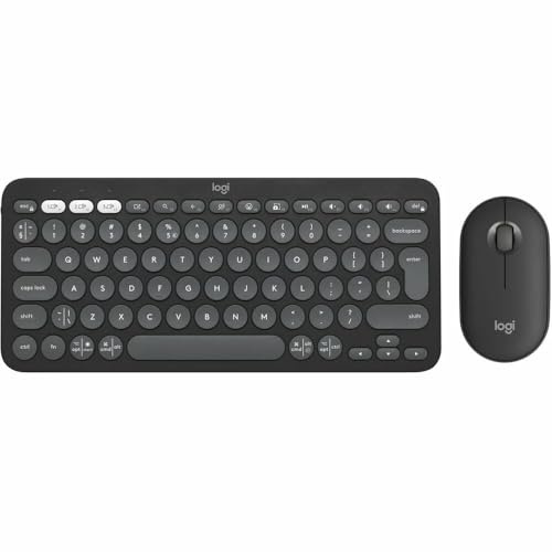 Logitech 920-012061 Pebble 2 Combo Keyboard & Mouse, Bluetooth