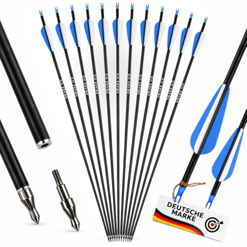 12x Komplettpfeil | Drake Ice, 28–32 Zoll (30 Zoll)
