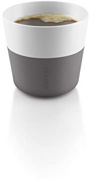 EVA SOLO | 2 Coffee Cups | Lungo-Becher | 230 ml | 3 Typen | Grau | Spülmaschinenfest