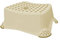 Okt Hocker aus Polypropylen, mit rutschfesten Einsätzen, Creme, Beige, Medium