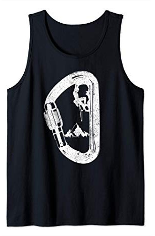 escalade grimpeurs alpiniste montagnes Cadeaux d'escalade Débardeur