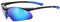 uvex sportstyle 223 - Sportbrille für Damen und Herren - 100% UVA-, B, C Schutz - druckfreier Sitz & perfekter Halt - black/blue - one size