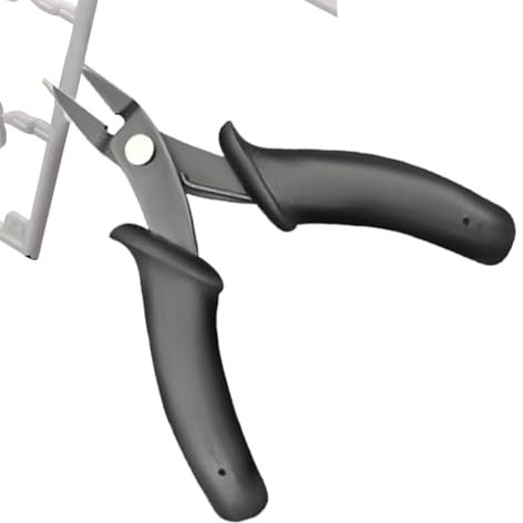 Alicates de punta fina para joyería, alicates para la fabricación de joyas | Alicates de punta de aguja para joyería de acero al carbono Alicates de precisión: herramientas prácticas para la fabricaci