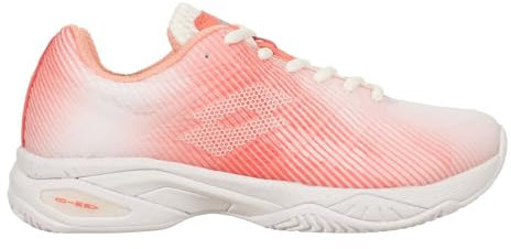 Lotto Damen Mirage 300 Iii Cly Tennisschuhe Sandplatzschuh Weiß-Pink EU 39 Neu