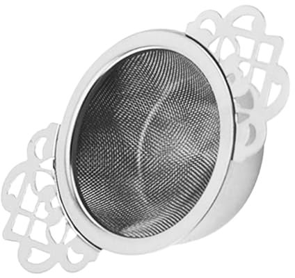 Passoire À Thé Acier Inoxydable Avec Filtre Maille Fine Pour Infusion De Thé Vrac Accessoire Élégant Pour Tasses Et Théières