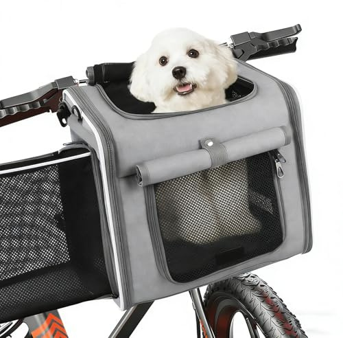 Exquilnova Portacani per Bicicletta per Cani (a Gradini)