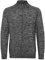 Blend BHDaniri Herren Strickjacke Cardigan Feinstrick mit Stehkragen Reißverschluss Rippbündchen Baumwollmischung Regular fit, Größe:2XL, Farbe:Black (70155)