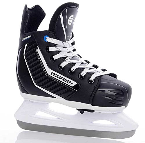 TEMPISH FS 200 JR Patins à Glace Unisexes pour Enfant Noir Pointure 36-39