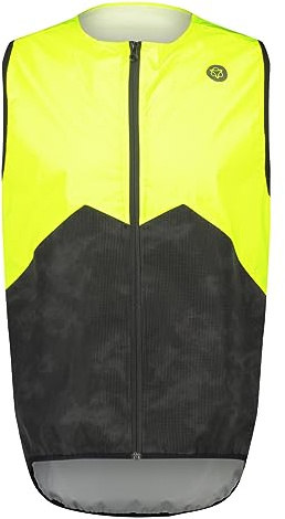 AGU Body Compact Gilet Commuter Hi-Vis Unisex Yellow/Black