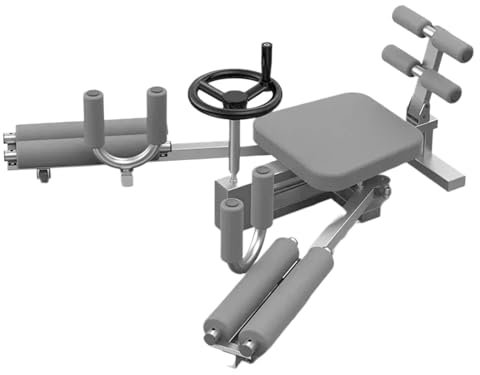 Macchina for lo stretching dei muscoli delle gambe divise della barella for la pressa della gamba flessibile for l'apertura delle gambe di danza yoga per la palestra della sala da ballo di casa(Grey)