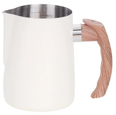 Harewtwy Coppa di Lanciatore Schiumosa per Espresso da 600 Ml per Latte Creamer Creamer Creamer Creamer