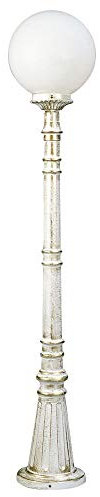Albert 672014 - Lampada a zoccolo, in alluminio, E27, 134 cm, colore: Oro