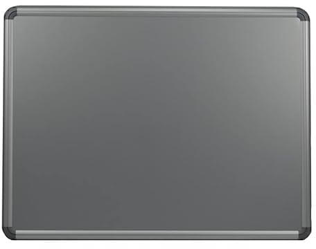 Whiteboards Grau - magnetisch- modern (90x120 cm)