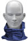 Uakeii Multifunktionstuch Herren Damen vielseitiger Mundschutz Halstuch Bandana Schlauchschal elastisch und atmungsaktiv (blau/schwarz)