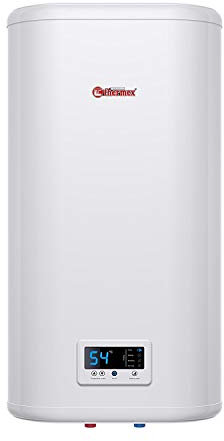 Thermex IF 50 V Comfort Flacher vertikaler 50-Liter-Warmwasserspeicher mit digitalem Betrieb Weiß