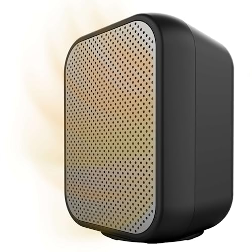 Cecotec Calefactor Cerámico de Sobremesa ReadyWarm 1500 Max Ceramic, 1500 W, Termostato Regulable y 3 Modos de Funcionamiento, Área de Cobertura de 15m2